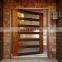 Simple Design Solid Wood Exterior Main Pivot Wood Front Entry Entrance Doors