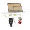 Wall Mounted Key Holder and Mail Shelf, Clear Acrylic Floating Organizer with Hooks for Keys, Letters, Bills, Coat Decorative