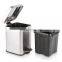 Elegant design household powder coating square pedal bin 3L 5L waste bin bathroom waste bin