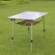 Camping Folding Table Lightweight Roll-up Table Portable Foldable Camp Tables Aluminum Height Adjustable