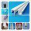 Transparent supermarket separator bar Acrylic triangle profile