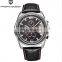 Pagani Design 3306 Men Fashion Quartz Leather Strap Watches Chronograph Dropshipping Casual Business Wristwatch