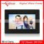 2016 China factory price 7 inch funny photo frames hd sex digital picture frame video free download