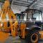 China mini backhoe loader CLG775A with Yuchai Engine for sale