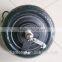 Brushless Gearless dc Hub Motor 8 Inch BLDC Both Side Shaft Hub Motor Electric Motor Kit Dropout Size 120mm