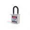 High Security Insulation Shackle Copper Cylinder Nylon Lock Safety Padlock