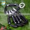 4KN black tools safety carabiner, wholesale camping sling swivel carabiner hook
