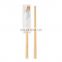 Giveaways Disposable Bamboo Sushi Chopsticks with Custom Logo Printed in Open Paper Sleeve