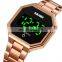 New Arrival Skmei 1696 Black Gold Sport Led Watch for Men Wristwatch Metal Made in China