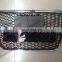 Automotive Car Parts Car Grill For Audi A5 13-16 Upgrade RS5 ABS Black Silver ABS Material Front Car Grille