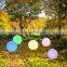 Small size waterproof floating led orbs colorful led ball light led garden ball LED solar ball light Holiday Lighting