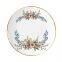 Bone China Dinnerware Set 4 Pieces Plate Set Garland Ceramic Tableware Wedding Charger Plate for Event & Catering