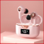 New T22 Digital Display Wireless Tws Bluetooth Headset HiFi Sports In-ear Double Moving Coil Headset