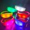 Party Supplies Customized Printing LED Wristband Sound Activated LED Flashing Bracelets