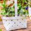 zakka decoration wooden chips weave flower pots
