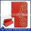 Eye-Catching Red Flowering Tablet Case For Tab 3
