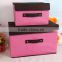 Custom Color and Size Eco-friendly Premium Fancy Storage Boxes