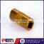 M9 Brass knurled nut with plastic flat cap