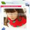 Newest Small Leaf Spreaded Fashion Cute Kids Knitted Winter Circle Loop Scarf