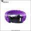 Caroline Fashion Colorful Woven Survival Paracord Bracelet