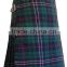 Scottish National 8 Yards Wool Tartan Kilt Made Of Fine Quality Wool Material