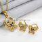 New Style Arrival Custom Jewelry 18K Gold Plating Jewelry Set