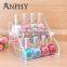C64 ANPHY 12 bottles nail polish display rack nail polish organizer