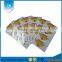 Printing Glossy Coated Paper Covering Flim Adhesive Warning Label For Machine
