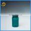 white/dark green/colors 150ml plastic time capsule container/PET medical pills bottle with CRC cap