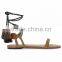 women shoes summer sandals china footwear design flat sandals oem ladies flat sandals