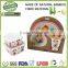 hot selling bamboo children dinnner sets,5pcs snail kids dinner sets                        
                                                Quality Choice