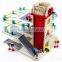 Good Quality Children Educational Play Set Wooden Car Toy Garage Cheap Price Parking Toy                        
                                                Quality Choice