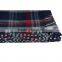 factory China of woven acrylic fashion checked tartan plaid scarf shawl