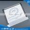 2016 new customized design acrylic crystal paper weight with engraving