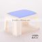 mutil-color plastic stool square shaped stool