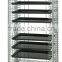 2013 hot sale wire shelving with ESD Conductive Plastic Trays