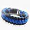 2016 Outdoor Survival Sport Braided Bracelet with Logo