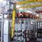 1 double route series hanger chains type continuous working head rail shot blasting machine
