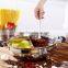 Durable casserole Stainless steel devided hot pot kitchenware