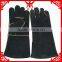 14 inches cow leather cotton welding gloves