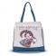 Constellation Series Embroidery And Printed Girl's Cotton Capricorn Tote Bag