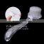 Good quality cosmetic brush plastic facial brush dust nail cleaning brush with cap