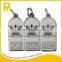2016 high quality promotional blank custom metal key chain
