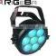 RIGEBA cutting price!Light Razor P7 led par 64 RGBWA 5 in 1 IP65 high power super slim 7*25W aluminum flat par can light