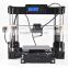 Cheapest price Prusa i3 3D printer kit 3D printing machine Acrylic desktop 3D printer ABS PLA big printing size 210*210*210mm