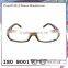 Stripes paper transfer pattern and unisex style eyewear
