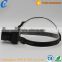 Yiwu 5LED Plastic Headlamp of Dry Battery Cheap Black LED Flashlight
