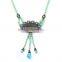 New Design Hot Sale Fashion Delicate Freen Peacock Necklace, Fashion Dainty Necklace
