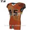 Custom design american football uniforms/ wholesale customized american football jerseys