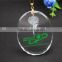 Crystal factory supplier K9 crystal material Crystal christmas ornament for gifts and presents